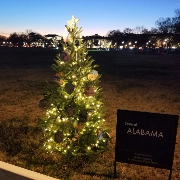 Alabama's state Christmas tree, 2023
